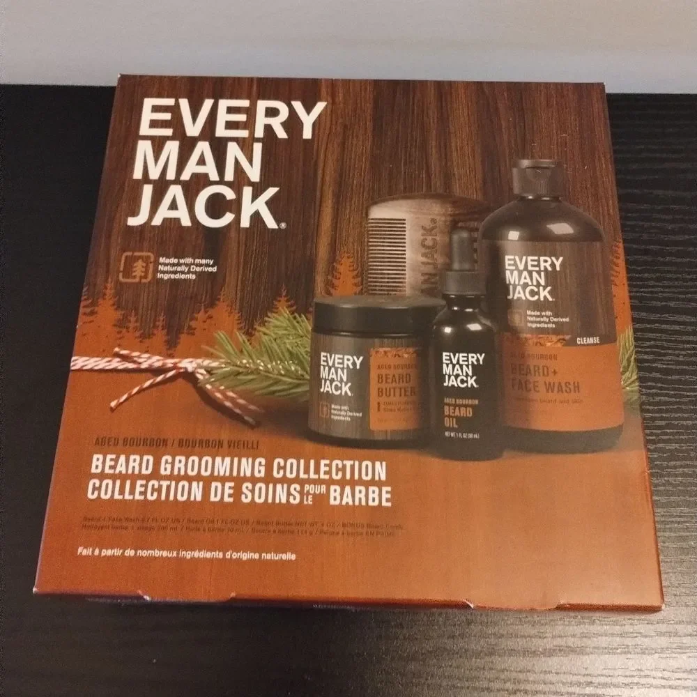 Every Man Jack Beard Grooming Collection Box Set